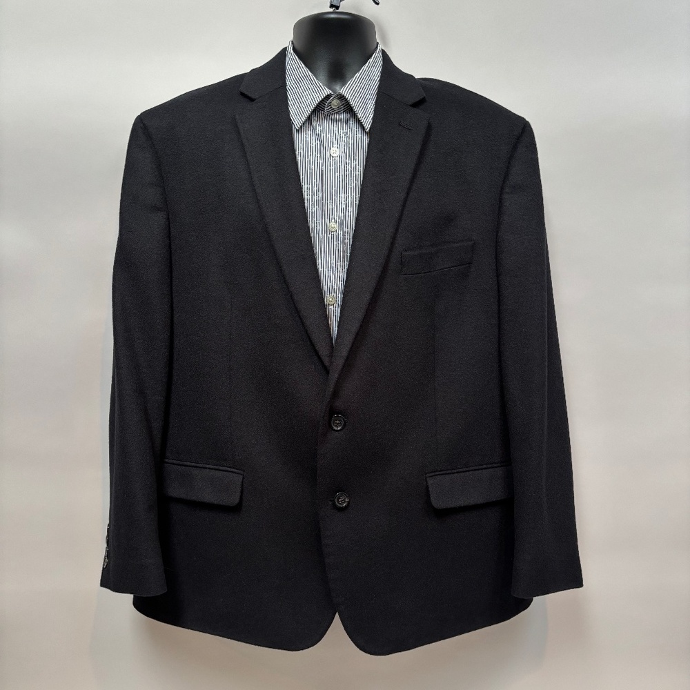 Ralph Lauren RN 90736, 2-Button Blazer Black 48R